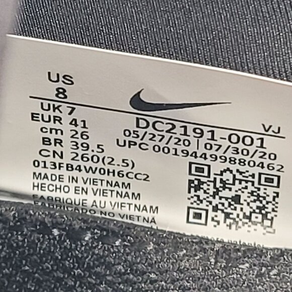 Nike Air Max 2090 Men's Black Metallic Gold Athletic Shoes DC2191-001 US Size 8 - Picture 8 of 8